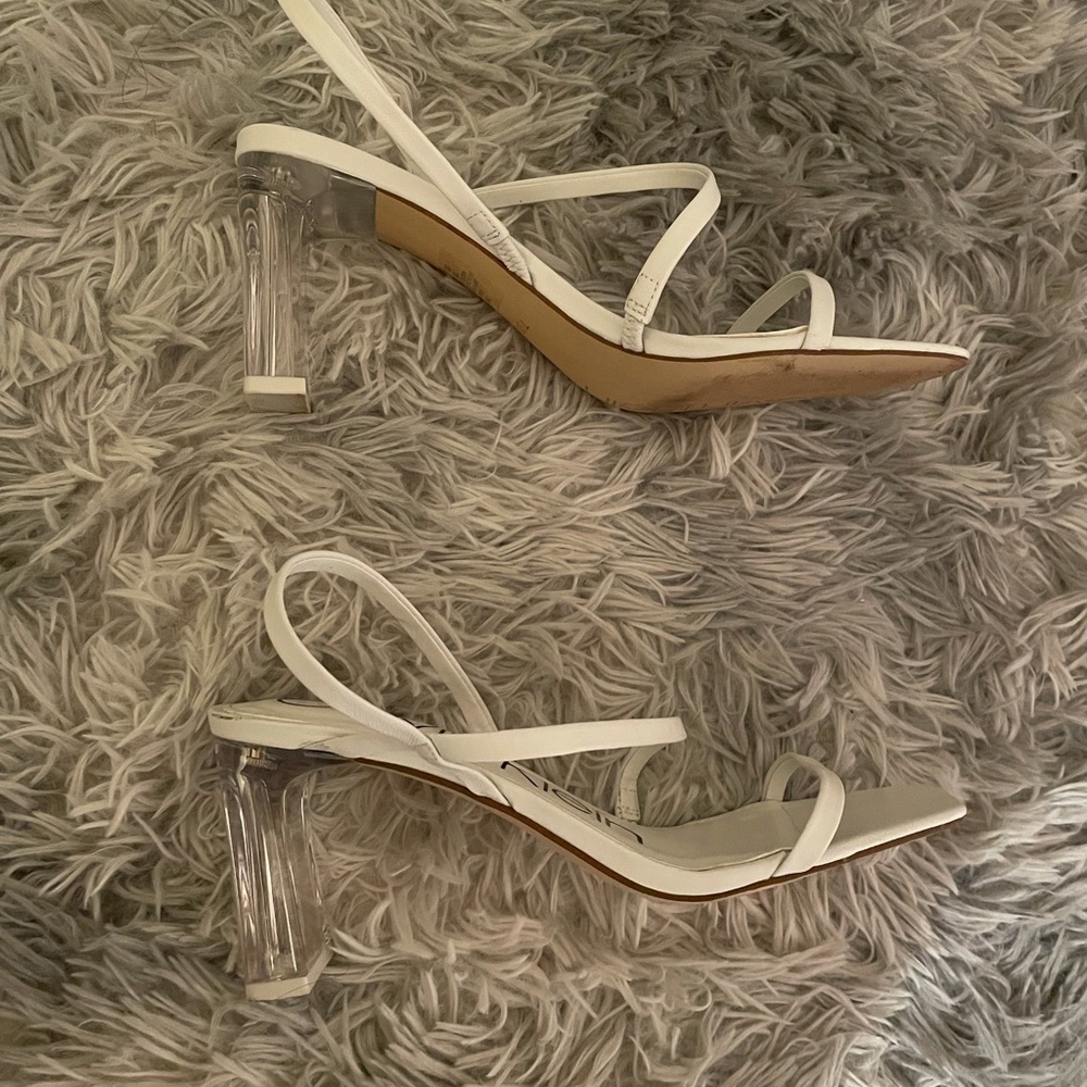 Idina Strappy Lucite Heel